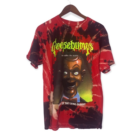 Tops - R.L. Stine’s Goosebumps Size XL Tie Dye Red Night of the Living Dummy Tee